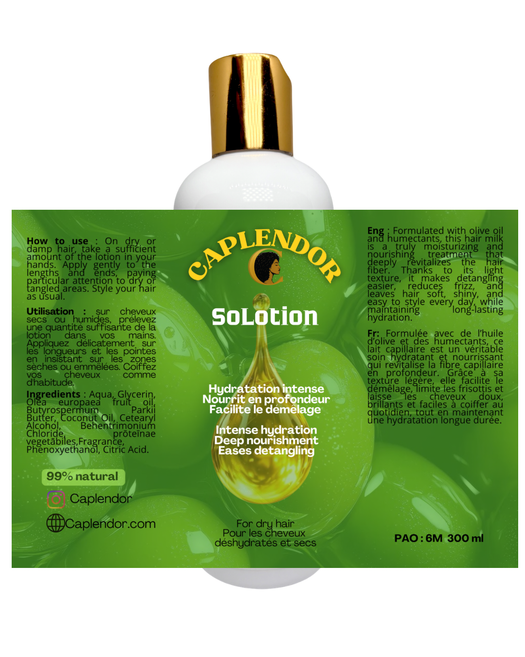 Solotion - Lait hydratante